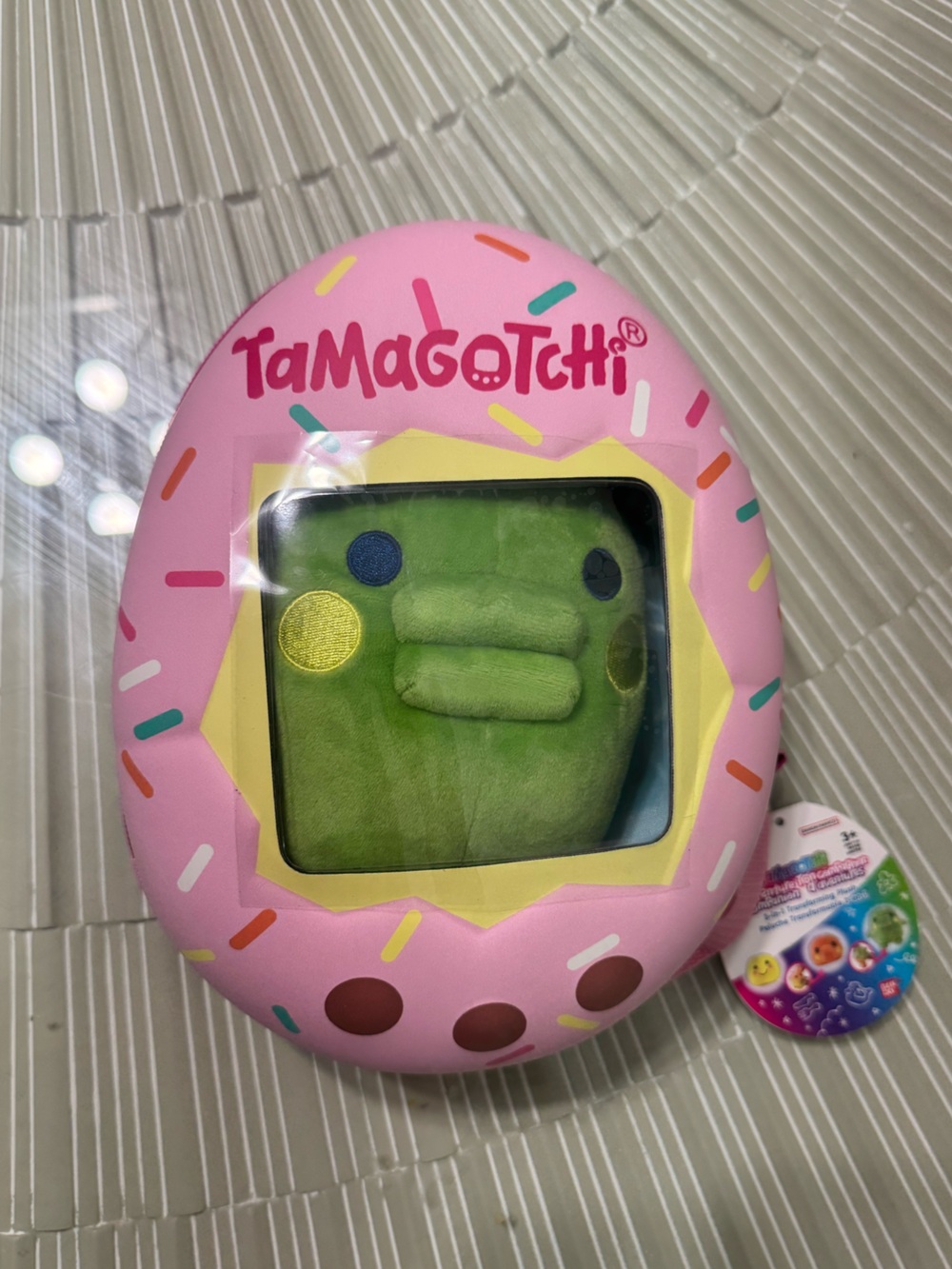 Bandai Tamagotchi Pink Donut Carrying Case Bag